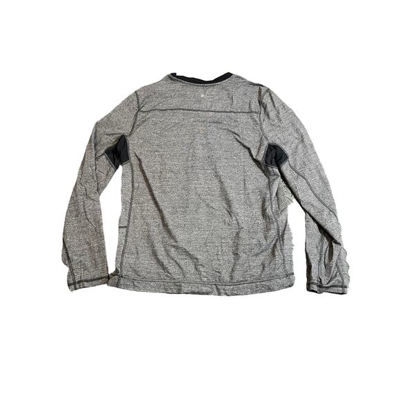 Men's Lululemon Surge‎ Warm Crew *Silver, HDS Grey/Gray, Size L Long Sleeve - Picture 4 of 7